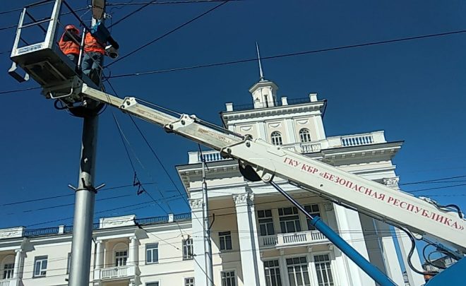 ГКУ КБР «Безопасная республика» установит новые камеры видеонаблюдения на пересечении пр. Шогенцукова и ул. Лермонтова