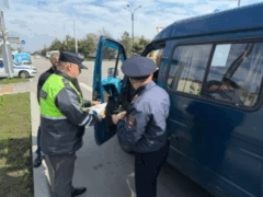 Проводятся рейдовые мероприятия по контролю перевозчиков и обеспечению безопасности дорожного движения на улице Ахохова