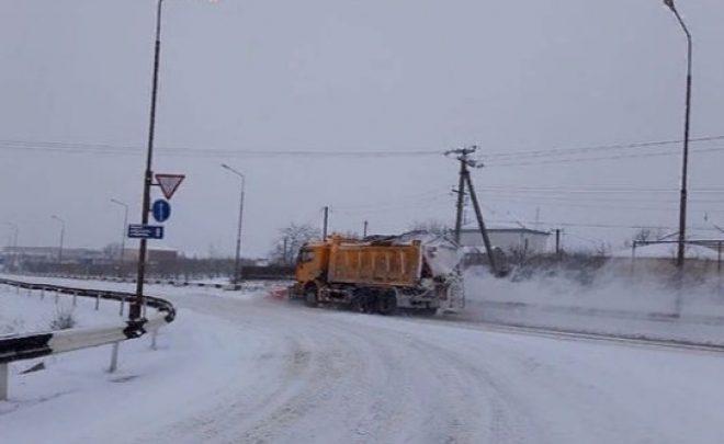 В Баксанском муниципальном районе проводятся работы по зимнему нормативному содержанию