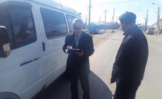 Проверочные мероприятия по работе регулярного межмуниципального маршрута «Нальчик – Исламей»