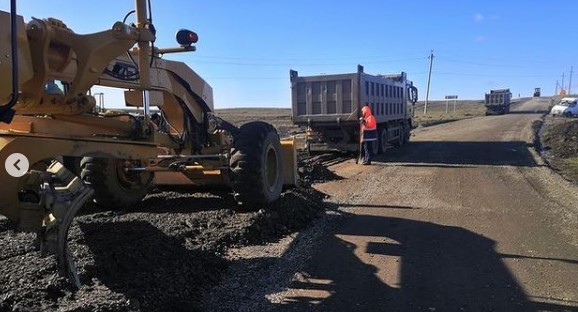 Ремонт дорог в селениях Зольское, Залукодес и Дженал